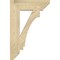 Ekena Millwork Imperial Slat Rough Sawn Bracket, Douglas Fir, 6"W x 24"D x 36"H BKT06X24X36IMP06RDF - alternate 2
